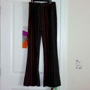Bell bottom pattern pant